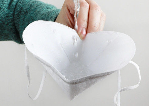 مطاطا الاذن المدنية غير المنسوجة KN95 قناع الوجه